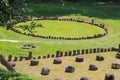 Sarmizegetusa Regia Ruins - The Sacred Area Royalty Free Stock Photo